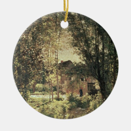 Landschaft 2 keramik ornament (Vorne)