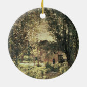 Landschaft 2 keramik ornament (Hinten)