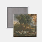 Landschaft 2 magnet (Vorderseite/Rückseite)