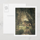 Landschaft 2 postkarte (Vorne/Hinten)