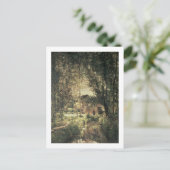 Landschaft 2 postkarte (Stehend Vorderseite)