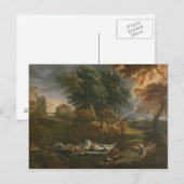 Landschaft 2 postkarte (Vorne/Hinten)