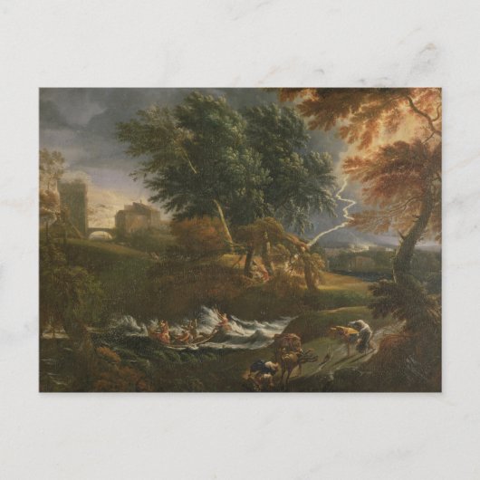 Landschaft 2 postkarte (Vorderseite)