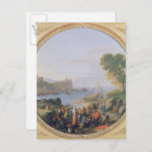 Landschaft 2 postkarte (Vorne/Hinten)