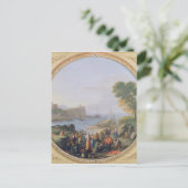 Landschaft 2 postkarte (Stehend Vorderseite)