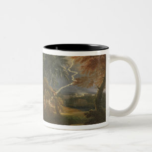Landschaft 2 zweifarbige tasse