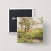 Landschaft 3 button (Vorne & Hinten)