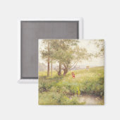 Landschaft 3 magnet (Vorderseite/Rückseite)