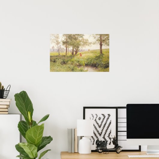 Landschaft 3 poster (Heimbüro)