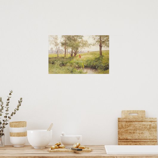 Landschaft 3 poster (Küche)