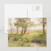 Landschaft 3 postkarte (Vorne/Hinten)