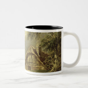Landschaft 3 zweifarbige tasse