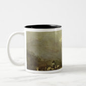 Landschaft 3 zweifarbige tasse (Links)