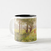 Landschaft 3 zweifarbige tasse (Vorderseite Links)
