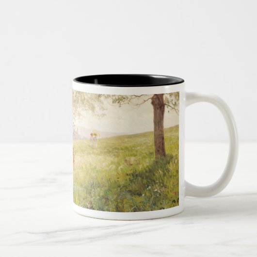 Landschaft 3 zweifarbige tasse (Rechts)