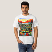 Landschaft 4 T-Shirt (Vorne ganz)