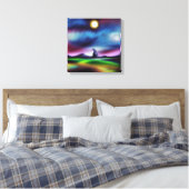 Landschaft abstrakt surreal leinwanddruck (Insitu (Schlafzimmer))
