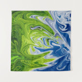 Landschaft Abstrakte Kunst | Beste moderne Kunst Wandteppich (Vorderseite (Horizontal))