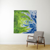 Landschaft Abstrakte Kunst | Beste moderne Kunst Wandteppich (Beispiel (Horizontal))