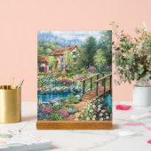 Landschaft Acrylschild (Hochzeit)