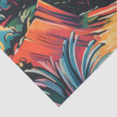 Landschaft Altstadt, Berge, Meer Seidenpapier (Ausschnitt)