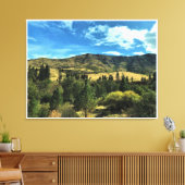 Landschaft am Fluss Snake, Oregon Leinwanddruck (Insitu (Wohnzimmer))