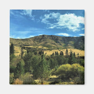 Landschaft am Fluss Snake, Oregon Magnet