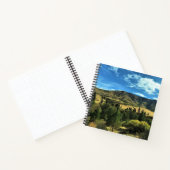 Landschaft am Fluss Snake, Oregon Notizblock (Innenseite)