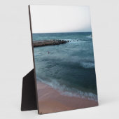 Landschaft am Meer Fotoplatte (Seite)