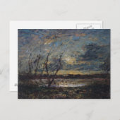 Landschaft am Stadtrand von Cremieu Postkarte (Vorne/Hinten)