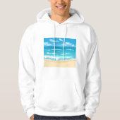 Landschaft am tropischen Meer Hoodie (Vorderseite)