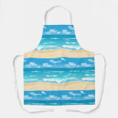 Landschaft am tropischen Meer Schürze (Vorderseite)