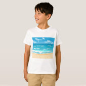 Landschaft am tropischen Meer T-Shirt (Vorne ganz)