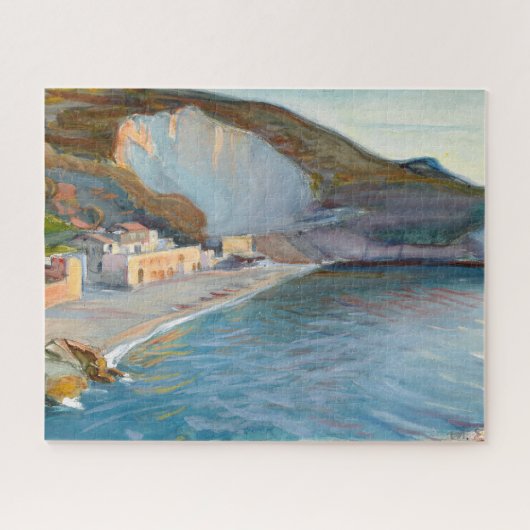 Landschaft an der Küste von Neapel, M. Enckell Puzzle (Horizontal)