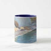 Landschaft an der Küste von Neapel, M. Enckell Tasse (Zentrum)