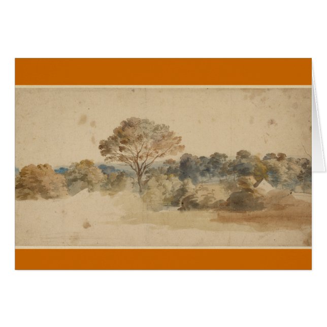 Landschaft, Anthony van Dyck (Vorderseite (Horizontal))