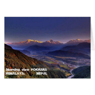 Landschaft anzeigen : HIMALAYA POKHARA NEPAL