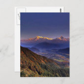 Landschaft anzeigen : HIMALAYA POKHARA NEPAL Postkarte (Vorne/Hinten)