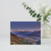 Landschaft anzeigen : HIMALAYA POKHARA NEPAL Postkarte (Stehend Vorderseite)