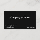 Landschaft Arizona Südwestwüste Visitenkarte (Rückseite)