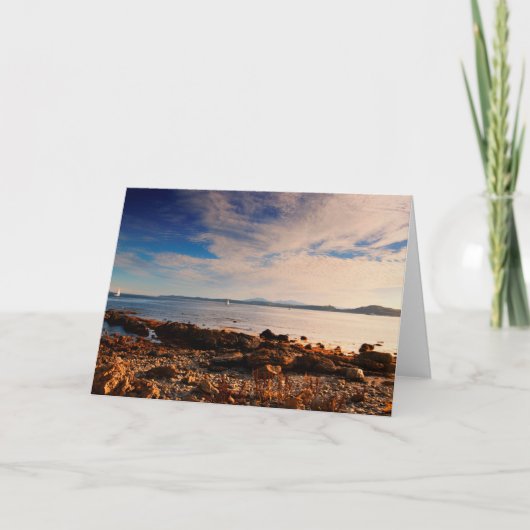 Landschaft Arran Goatfell Firth of Clyde Scotland Karte (Vorderseite)