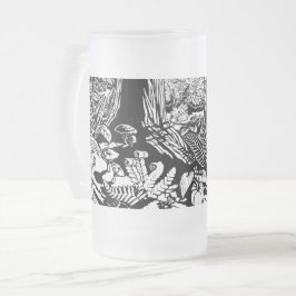 Landschaft Art Beer Glass Stanley Park Öko Art Tas Mattglas Bierglas