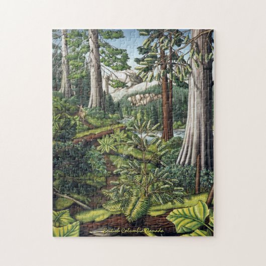 Landschaft Art Puzzle BC Naturpuzzle Personalisier (Vertikal)