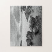 Landschaft auf den West-Shetlands Puzzle (Vertikal)