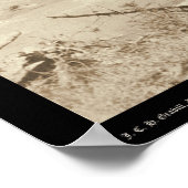 Landschaft auf der Deadwood Road nach Sturgis SD 1 Poster (Ecke)