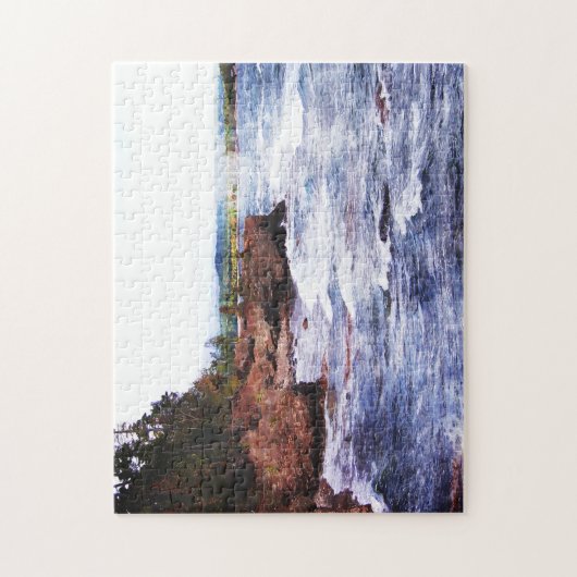 Landschaft auf der oberen Halbinsel Puzzle (Vertikal)