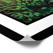 Landschaft auf Europa - Sci Fi Jupiter Moon Malere Poster (Ecke)