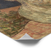 Landschaft auf Martinique Poster (Ecke)