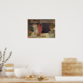 Landschaft auf Martinique Poster (Küche)