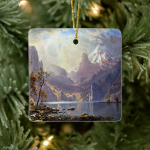 Landschaft aus der Vergangenheit, Lake Tahoe von A Keramikornament